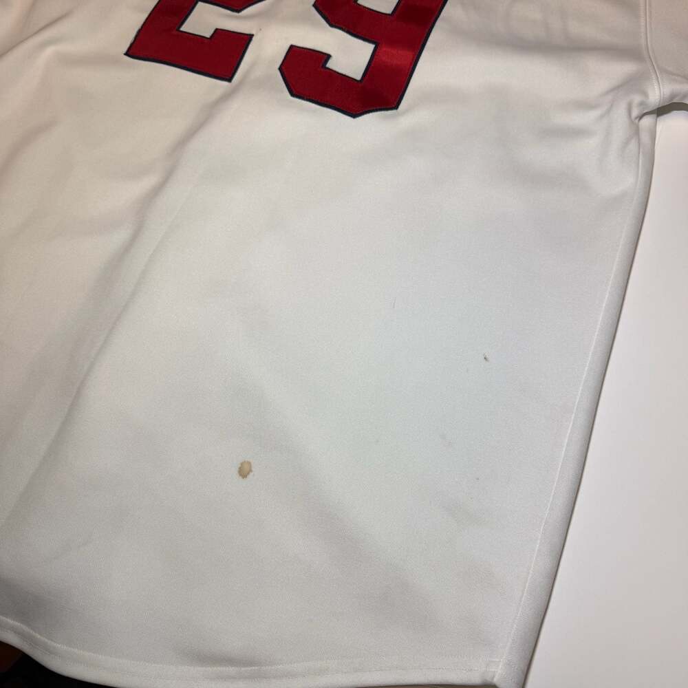 Vintage 90s Atlanta Braves Russell Athletic Home Baseball Jersey Size XL - Picture 4 of 11